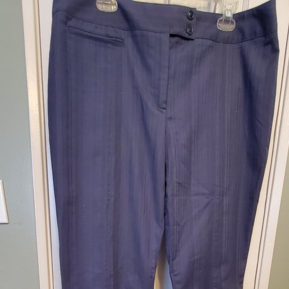 Nine West Blueberry Printed Pattern Pants - Picture 1 of 9